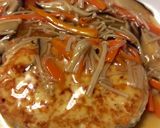 豆腐ハンバーグ　きのこあんかけ作り方11写真