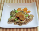 手羽先と舞茸の美味しいスープ作り方6写真