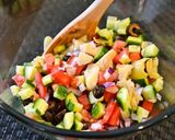 【オルゾで作る野菜たっぷりパスタサラダ】作り方5写真