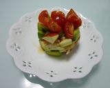 カニとりんごのアボカドサラダ作り方4写真
