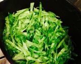 ☆チーカレーキャベトースト☆作り方1写真