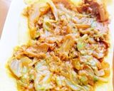 ☆チーカレーキャベトースト☆作り方4写真