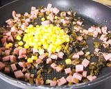 ★ランチはスパム高菜チャ～ハン！作り方2写真