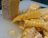 とうもろこしと*ズッキーニのオムレツ作り方1写真
