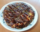 生地不要、フライパンで麺入りお好み焼き♪作り方10写真