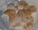 鶏ささ身の梅しそサラダ作り方1写真