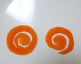 梅雨のキャラ弁☆かたつむり作り方1写真