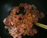 ご飯に！豚肉とにら玉ねぎのピリ辛味噌炒め作り方6写真