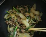 ご飯に！豚肉とにら玉ねぎのピリ辛味噌炒め作り方10写真