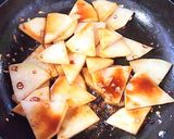 コールラビのにんにく牡蠣油炒め作り方5写真