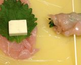 鶏ささみアーモンドチーズロールの串カツ作り方2写真
