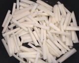 酢が決め手！大根のきんぴら作り方1写真
