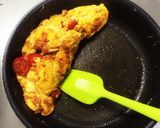 ツナとトマトの甘辛オムレツ作り方5写真