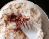 卵、ネギシンプル炒飯、お母さんの味。作り方3写真