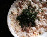 卵、ネギシンプル炒飯、お母さんの味。作り方4写真