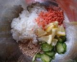 さっぱり頂く鮭ときゅうりご飯。作り方5写真