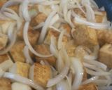 簡単☆厚揚げと玉ねぎのめんつゆ炒め作り方4写真
