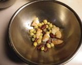 ぷりぷり海老と豆の揚げ春巻 ピリ辛サルサ作り方2写真