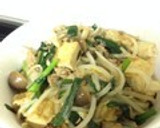 簡単＊旨い＊厚揚げとニラと挽肉の中華炒め作り方14写真