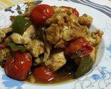 夏野菜と鶏肉のカレー風味炒め作り方8写真