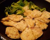 しっとり。鶏胸肉とピーマンのおろし煮作り方4写真