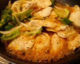 しっとり。鶏胸肉とピーマンのおろし煮作り方5写真