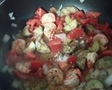 エビとなすの☆フレッシュトマトパスタ作り方6写真