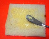 大きいスライスチーズを使ったロールサンド作り方1写真