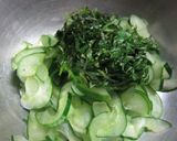 きゅうりと青じその酢の物作り方6写真