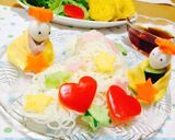 七夕⭐︎そうめん〈天の川で待ち合わせ〉作り方6写真