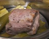 圧力鍋で蒸してから作る煮豚作り方2写真