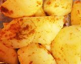 カレーポテトで包むソーセージ揚げ作り方1写真