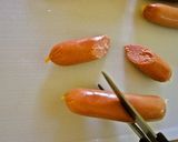 子供に人気♪ハサミだけdeウインナーデコ作り方1写真