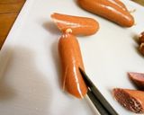 子供に人気♪ハサミだけdeウインナーデコ作り方2写真