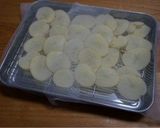 揚げたて〜ポテトチップ作り方2写真