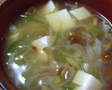 とろりん食感★ナメコと豆腐とねぎの味噌汁作り方4写真