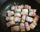 ☆厚揚げ豚巻きの照り焼き☆作り方3写真