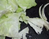 キャベツたっぷり★卵乗せソース焼きそば作り方1写真