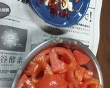 簡単☆トマトパスタ作り方2写真