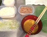 簡単★卵と豚ひき肉のチャーハン♬作り方1写真