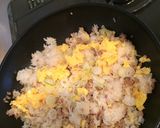 簡単★卵と豚ひき肉のチャーハン♬作り方4写真