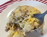 簡単★卵と豚ひき肉のチャーハン♬作り方7写真