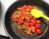 ツナとトマトの甘辛オムレツ作り方3写真