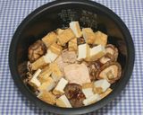 簡単干しキノコとツナ厚揚げの炊き込みご飯作り方7写真
