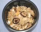 簡単干しキノコとツナ厚揚げの炊き込みご飯作り方8写真