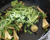 京野菜とたっぷり緑野菜の生姜パスタ作り方5写真