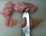 超簡単子供が喜ぶ鳥胸肉と野菜のカレー炒め作り方3写真