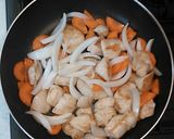 超簡単子供が喜ぶ鳥胸肉と野菜のカレー炒め作り方12写真