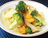 超簡単子供が喜ぶ鳥胸肉と野菜のカレー炒め作り方15写真