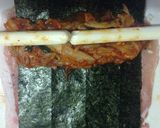 韓国風⁈豚ロースキムチーズ巻き＊おつまみ作り方6写真
